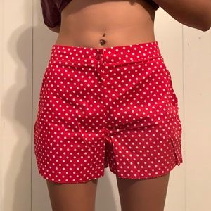 Women’s polka dot shorts